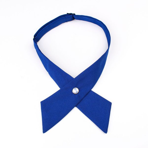 Student Cross Bow Tie Bow Tie Korean Style College Style JK Uniform Host Very Convenient Bow Tie - Image 5